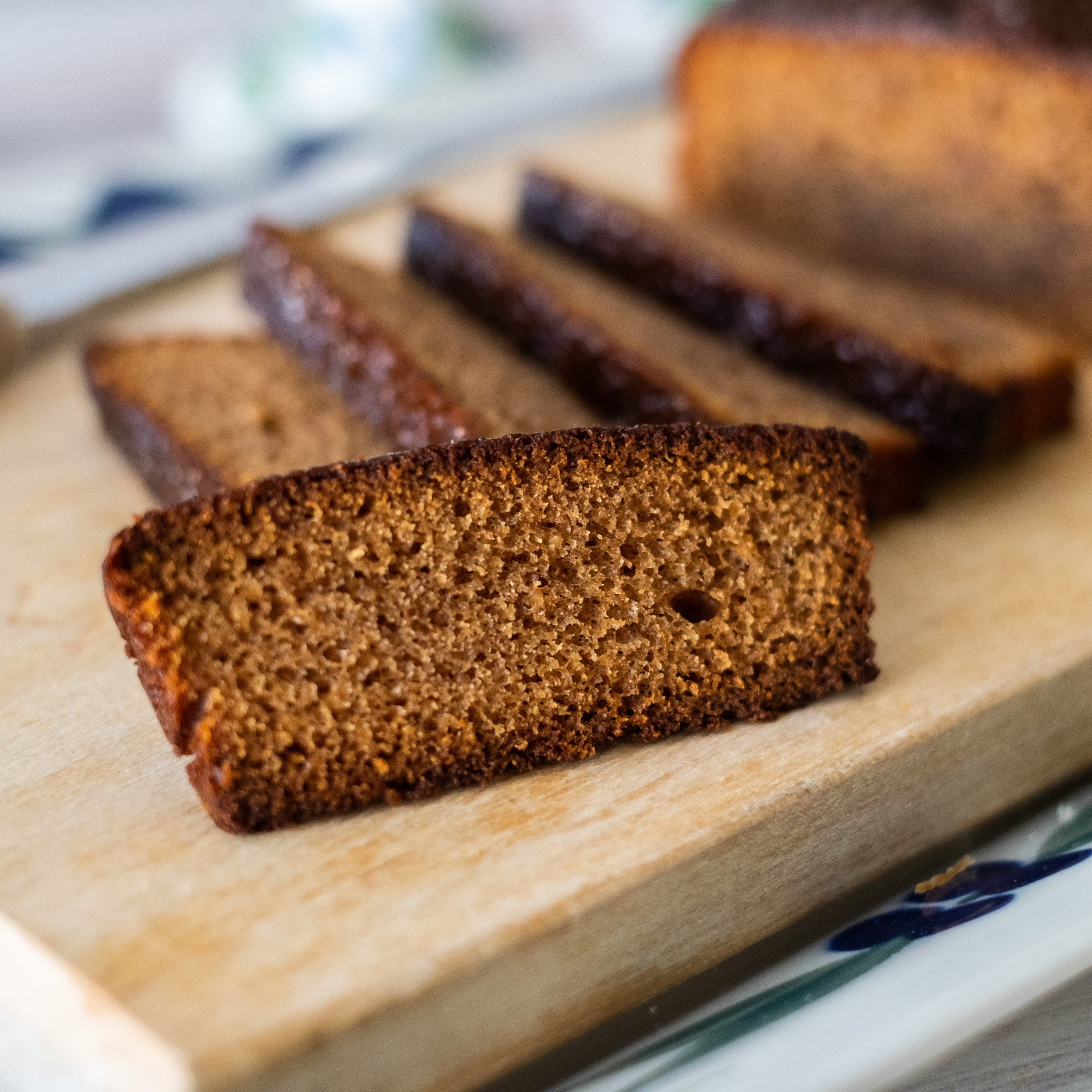 Our honey cake has a delicious blend of spices and stays moist.